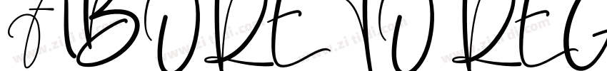 ABORETO REGULAR字体转换